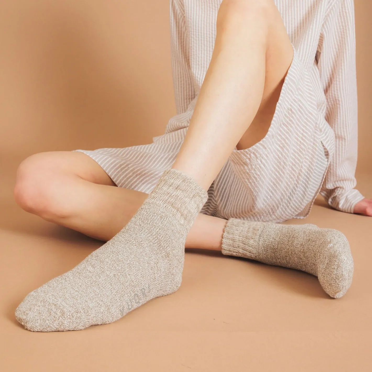 YUQRI | ユクリ　comfy pile double rib 2 feel