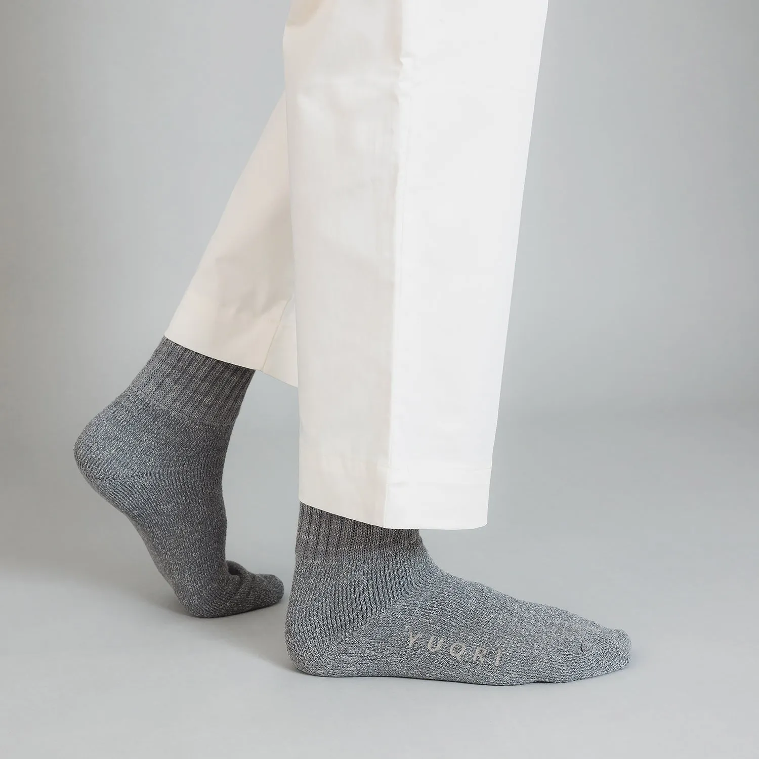 YUQRI | ユクリ　comfy pile double rib 2 feel