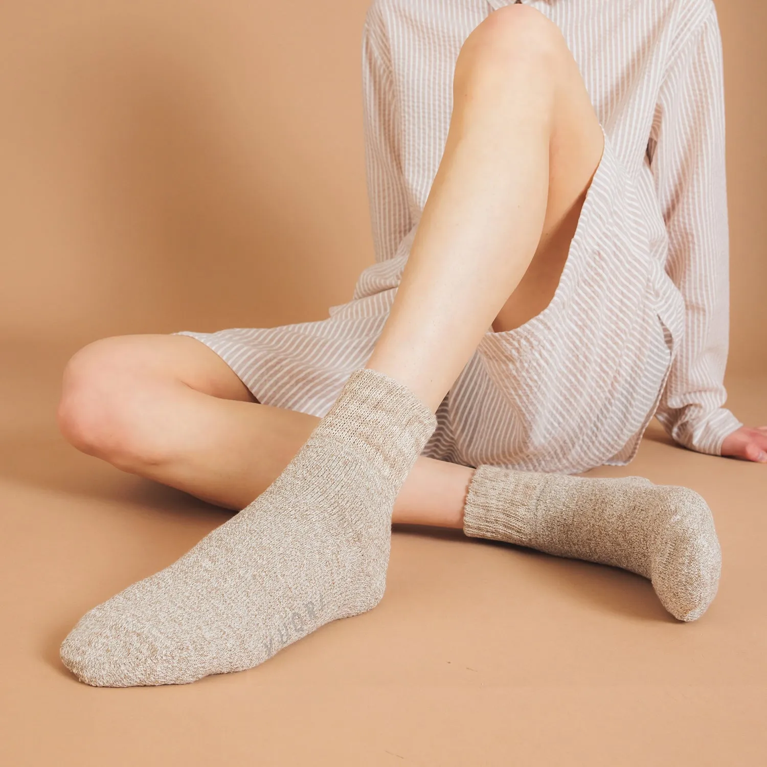 YUQRI | ユクリ　comfy pile double rib 2 feel