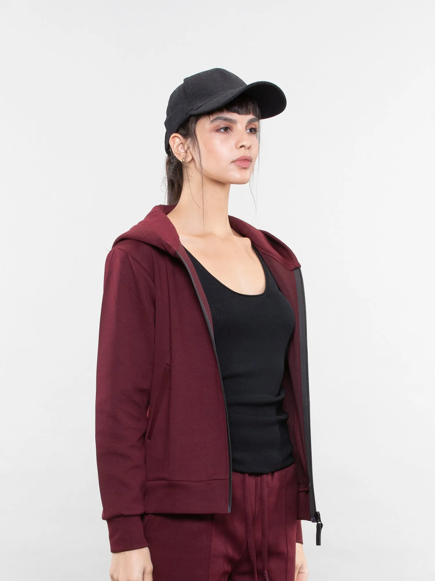 Zipper hoodie